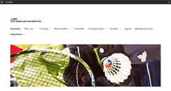 Desktop Screenshot of esv-muenchen-badminton.de