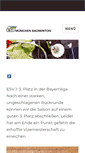 Mobile Screenshot of esv-muenchen-badminton.de